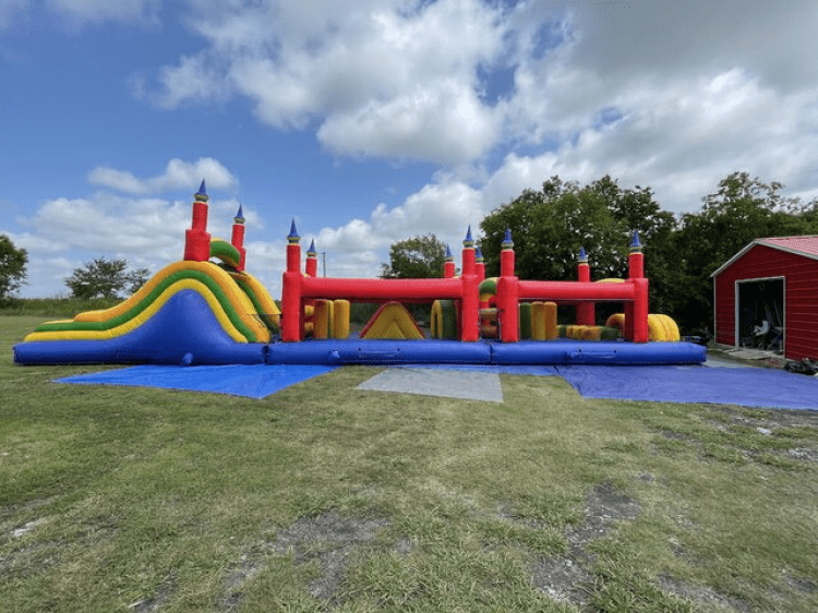 60ft Dry Obstacle Course