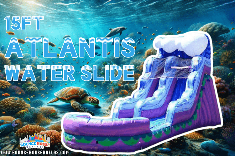 15ft Atlantis Water Slide